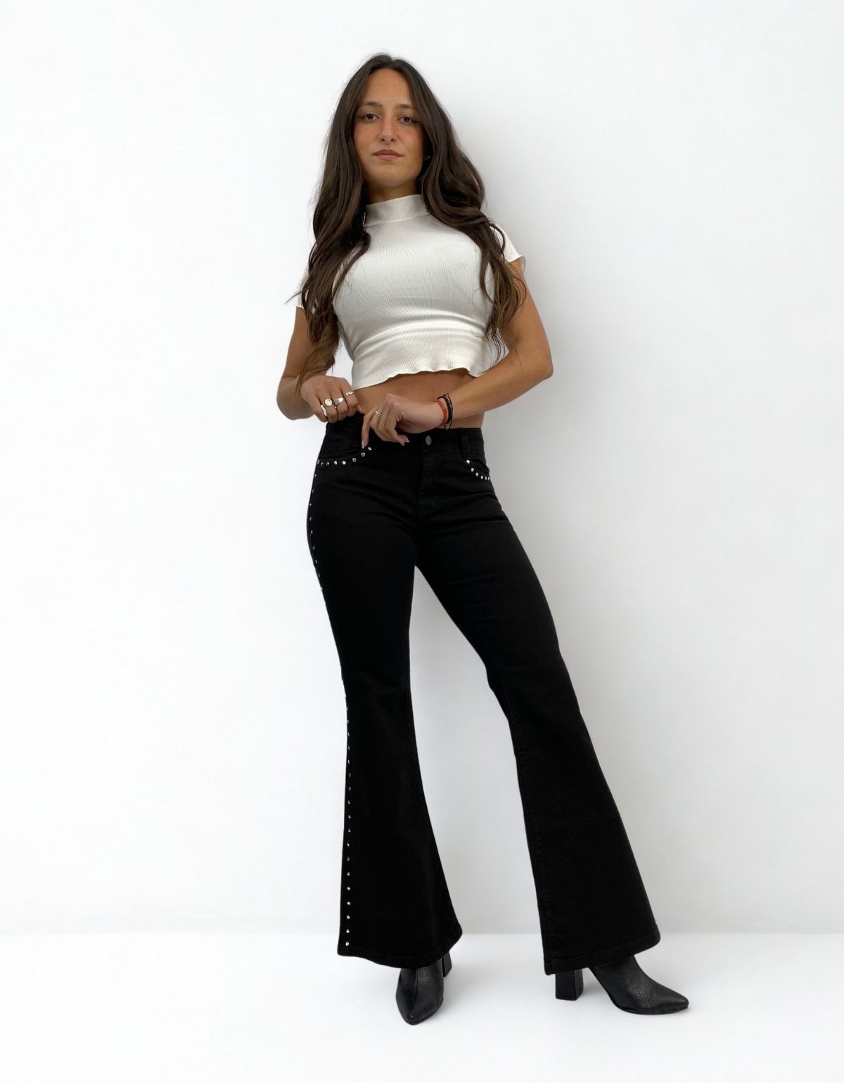 ART 788 OXFORD NEGRO /STRASS LATERAL